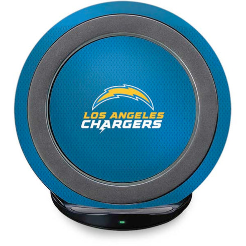 NFL Los Angeles Chargers Team Jersey Fast Charge Wireless Charging Stand Skin